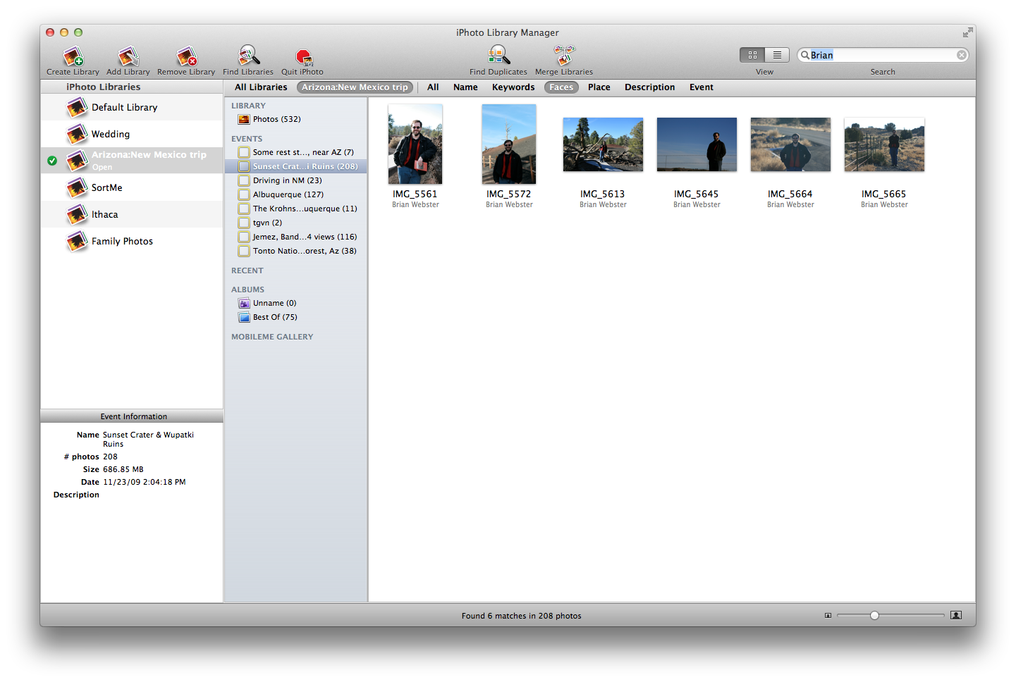 iphoto manager library